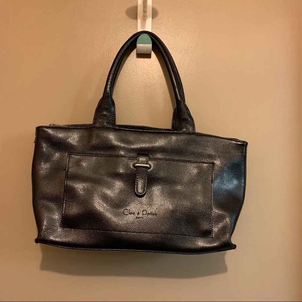 Cleo &  Patel Paris leather purse detachable strap